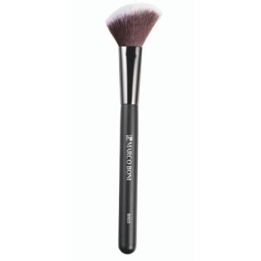 Imagem de Pincel Para Blush Black & Silver Profissional - Marco Boni, Preto