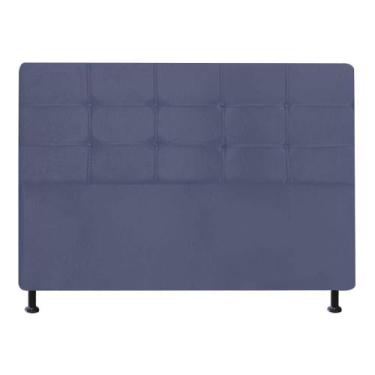 Imagem de Kit Félix com Cabeceira Mel 1,60 cm Queen Size Baú Quarto Sala materia