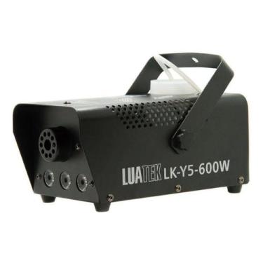 Imagem de Maquina De Fumaça 600w 3 Leds Coloridos Rgb Festa Balada Dj - LuaTek