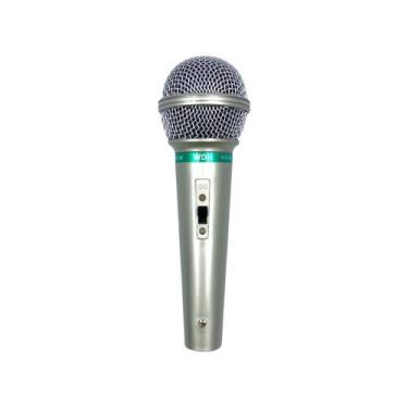 Imagem de Kit 2 Microfone Profissional Com fio 3M Dinâmico MS-56 - Kingleen, Bra