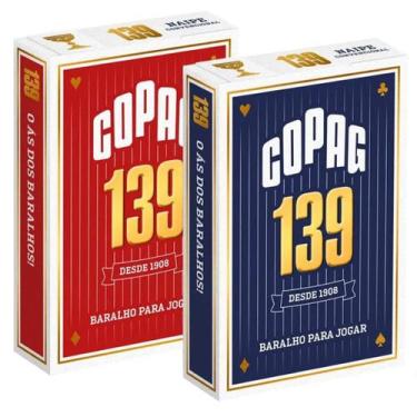 Imagem de Baralho 139 Naipe Convencional Copag 2 Unidades
