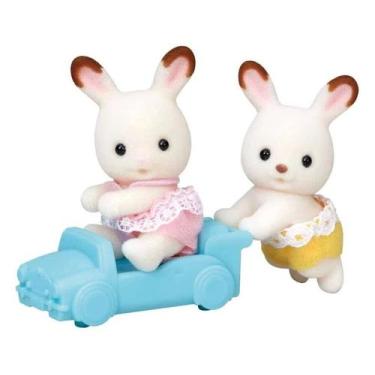 Imagem de Sylvanian Families Figura Gêmeos Coelho Chocolate 5420 Epoch