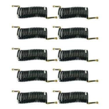 Imagem de 10 Mangueira Espiral Carreta Para Freio A Ar Caminhão Preta 5,5mts - T