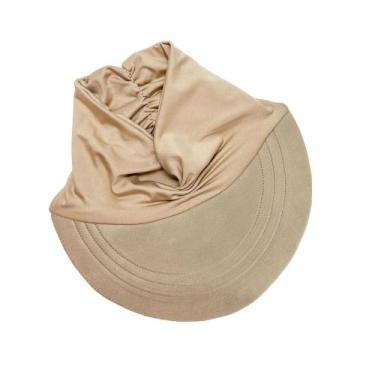 Imagem de Viseira Adulto Turbante Dupla Face Feminina Com Proteção Solar Uv 50 P