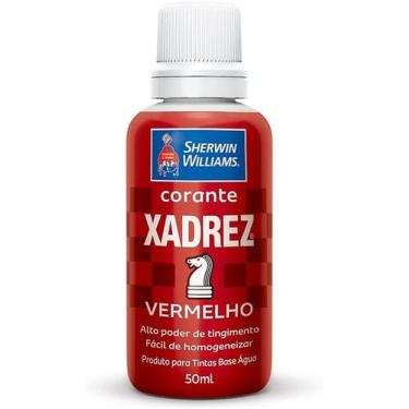 Imagem de Tinta Xadrez Bisgana Vermelho 50ml - SHERWIN WILLIAMS