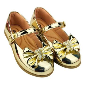 Imagem de Sapatilha Infantil Menina Boneca Verniz Confortável SPT-503 - Drinity,