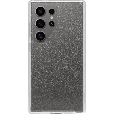 Imagem de OtterBox Capa transparente da série Symmetry para Samsung Galaxy S24 Ultra (apenas) - Stardust (transparente/glitter), embalagem sem varejo