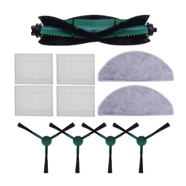 Imagem de Neutop Kit de acessórios de substituição compatível com iRobot Roomba 105 Combo, Combo Essential, Y0140, Y0110, Y0540, Robot Vacuum com 1 escova de rolo, 4 filtros Hepa, 4 escovas laterais, 2
