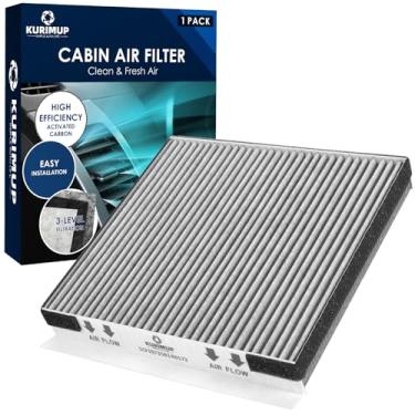 Imagem de Kurimup CF10735 Filtro de ar de cabine premium com carvão ativado, adequado para Hyundai Equus/Genesis/Santa Fé; Kia K900/Stinger/Telluride; Genesis Electricfied G80/G70/G80/G90/GV70/GV80