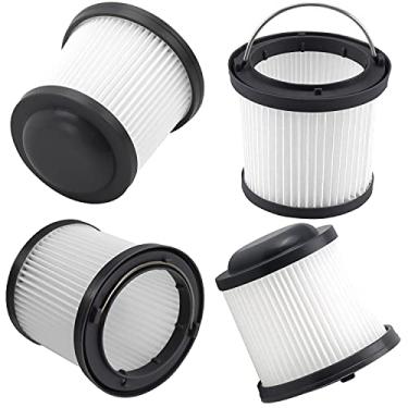 Imagem de Filtro lavável de substituição PVF110 Black and Decker para aspirador de pivô Black & Decker PHV1410 PHV1810 PHV1210 BDH2000PL da Funmit (pacote com 4)