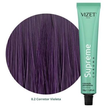 Imagem de Coloração Supreme Chroma 0.2 Corretor Violeta 50gr Vizet