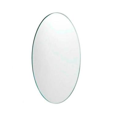 Imagem de Espelho Multiuso Lapidado Oval Fita Dupla Face 60X40 Cm - E2G Design