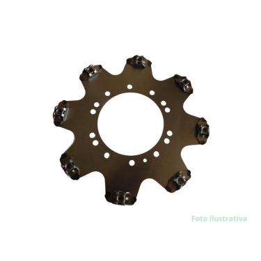 Imagem de Placa Motriz C/Porca Dana Para Pá Carregadeira Case W18 W20