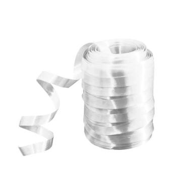 Imagem de Fitilho Branco para Embalagem - 50 Metros - Aquarela Fitas