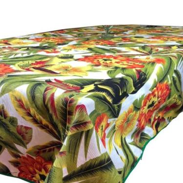 Imagem de Toalha De Mesa 6 Lugares Tecido Jacquard Estampada Com Viés - Angel Di