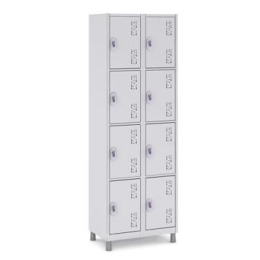 Imagem de Roupeiro Aço 8 vãos pequeno Locker  - W3