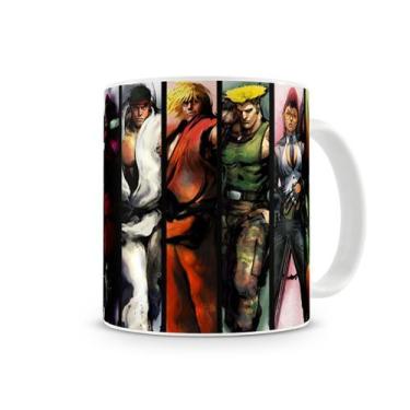 Imagem de Caneca Street Fighter Personagens - Starnerd
