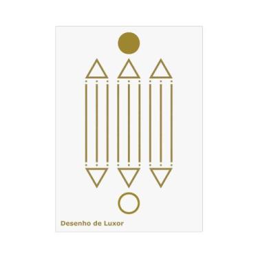 Imagem de Placa Radiônica Desenho de Luxor -  Capacidade de bloquear a influênci