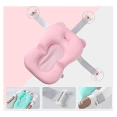 Imagem de Almofada Para Banho Bebê Com Fixação Conforto - oem