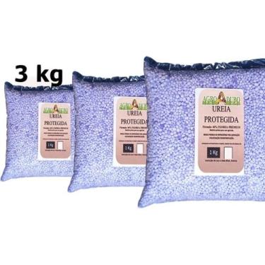 Imagem de Fertilizante 3Kg Ureia Protegida Premium 46%N Sem Perdas - AGROADUBO