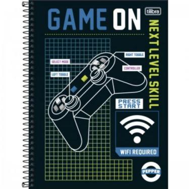 Imagem de Caderno de 10 materias 200f pepper masculino capa sortidas - tilibra