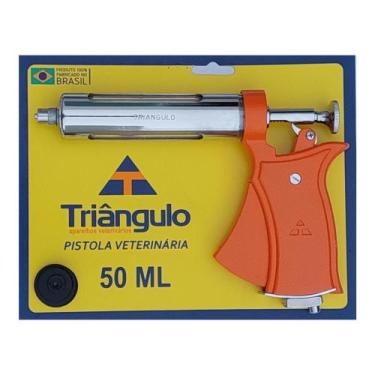 Imagem de Seringa veterinária aut. 50ml blister (cabo: colorido) - TRIANGULO, La