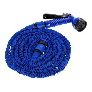 Imagem de Mangueira 15m Expansível Jardim Quintal Gatilho 7 Em 1 - ZEM