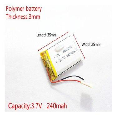 Imagem de Bateria Mp4 Walkman, Mp3 Gravadores Mini Cameras - KMIG