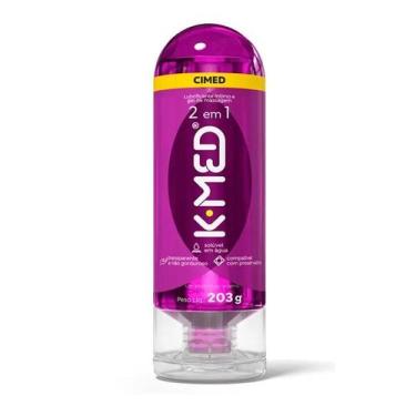 Imagem de Gel para Massagem e Lubrificante - K-Med 2 em 1  203g