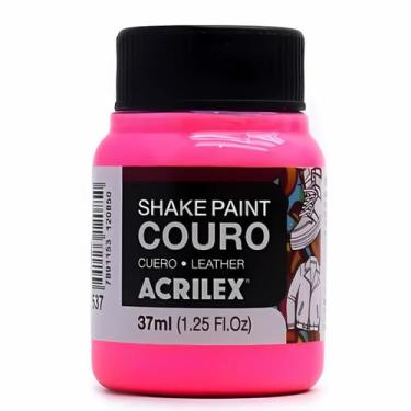 Imagem de Tinta p/ couro shake paint 37ml acrilex escolha a cor, 537 ROSA