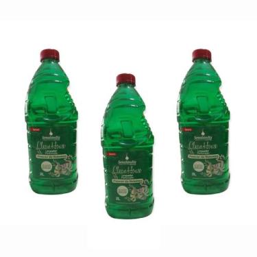 Imagem de 3 Limpador Multiuso Perfumado 2 Litros Frescor Natureza Desinfeta Conc