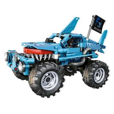 Imagem de Blocos de Montar Jeep Off Road Shark 311 Peças Xalingo 6 Anos  Coleção