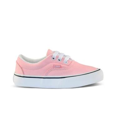 Imagem de Tênis QIX Skate Sunset Vulcan 07, Rosa, Branco, 37