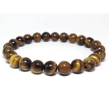 Imagem de Pulseira em pedras ametista  olho de tigre  várias pedras - Despertara