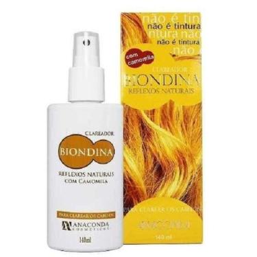 Imagem de Spray Clareador Reflexos Naturais Biondina 140ml Anaconda