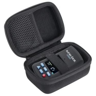 Imagem de Maoershan Estojo Protetor de Viagem Macio para Tune-Bot Studio Tbs-001 Afinador de Bateria Digital - Kits de Bateria Acústica com Afinador de Clipe (Somente Estojo)