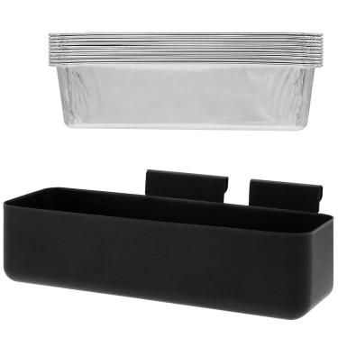 Imagem de TAILGRILLER Bandejas coletoras para grelhas e alumínio (pacote com 10) para grelhas de acampamento chef, coletor de gotejamento/copo de coleção de graxa para camp chef SG100 SG90 SG14 SG30 SG60 Chapa profissional, 700 ml