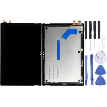 Imagem de Substituição da tela móvel Tela LCD OEM para for Microsoft Surface Pro 5 1796 LP123WQ1 (SP) (A2) 12,3 polegadas com o Digitalizer Full Monty (preto) Ecrã LCD