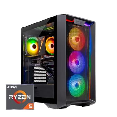 Imagem de Skytech Gaming Nebula PC Desktop, Ryzen 5 5500 3.6 GHz (4.2GHz Turbo Boost), NVIDIA RTX 4060 8GB GDDR6X, 1TB SSD, 16GB DDR4 RAM 3200, 650W Gold PSU, Wi-Fi, Win 11 Home