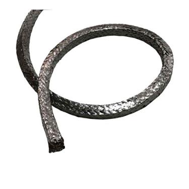 Imagem de GraficBraid Estilo 1000 - Embalagem De Compressão Trançada De Grafite Flexível Para Válvula De Bomba Ou Selo Mecânico, 3/4" X 3/4", 8 Pés
