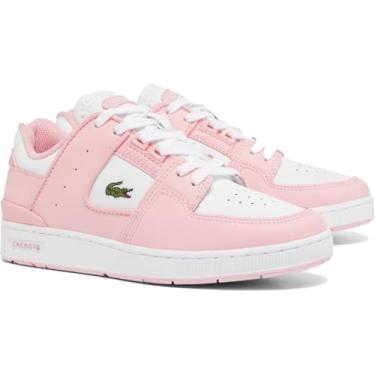 Imagem de Lacoste Tênis feminino Court Cage, Lt Pnk/Wht, 37