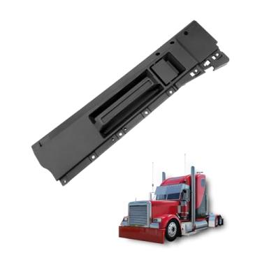 Imagem de Maçaneta interna preta, compatível com 1988-2012 Freightliner Classic XL, Classic, FLD112, FLD120, FLD120SD, FLD132, lado esquerdo do motorista, número de substituição 761-5209, 7615209 Maçaneta de