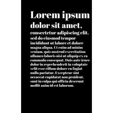 Imagem de Lorem ipsum: carnet à message en faux latin | cadeau original pour un ami, une amie, un proche