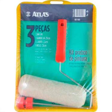 Imagem de Kit P/Pintura Atlas 3Pcs Ref:1001