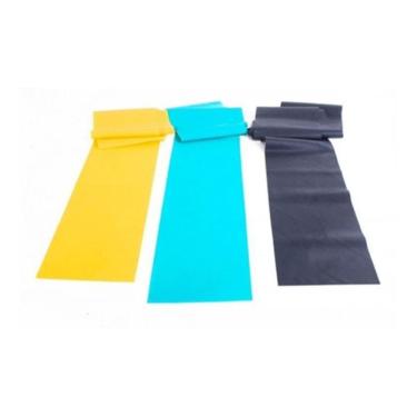 Imagem de Faixa Elástica 3 Intensidades Tipo Thera Band Fisioterapia