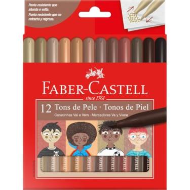 Imagem de Faber-Castell CANETINHA VAI E VEM TONS DE PELE, Modelo: 15.0112VVCCZF