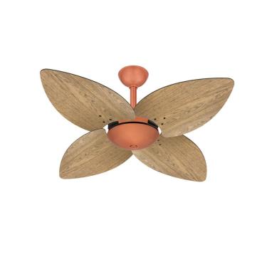 Imagem de Ventilador Teto Winds Cobre 4 Pás Freijó Turbo Ventax 220V