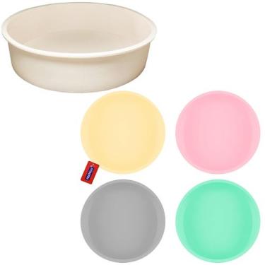 Imagem de Forma de silicone redonda para bolo/torta 6x24cm de ø - FRATELLI