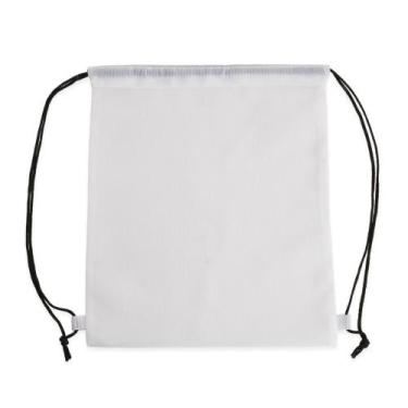 Imagem de Kit 10 Mochila Tipo Saco Sacochila Poliéster  Lisa S/gravar - JRMarket