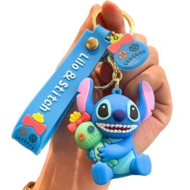 Imagem de Stitch Chaveiro Coleção Desenho Personagem Chave Carro Bolsa Presente 